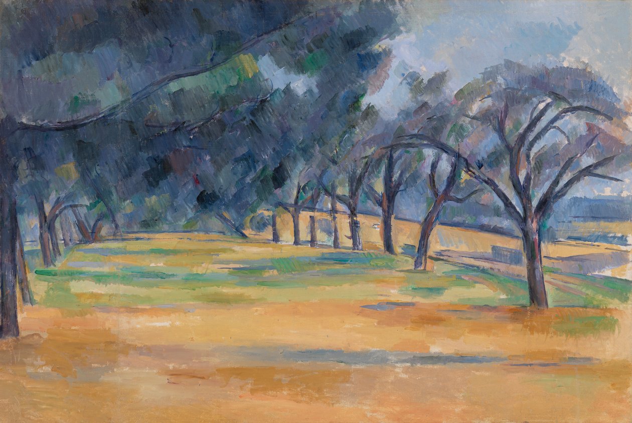 Allee w Marines, 1898 autorstwa Paul Cézanne