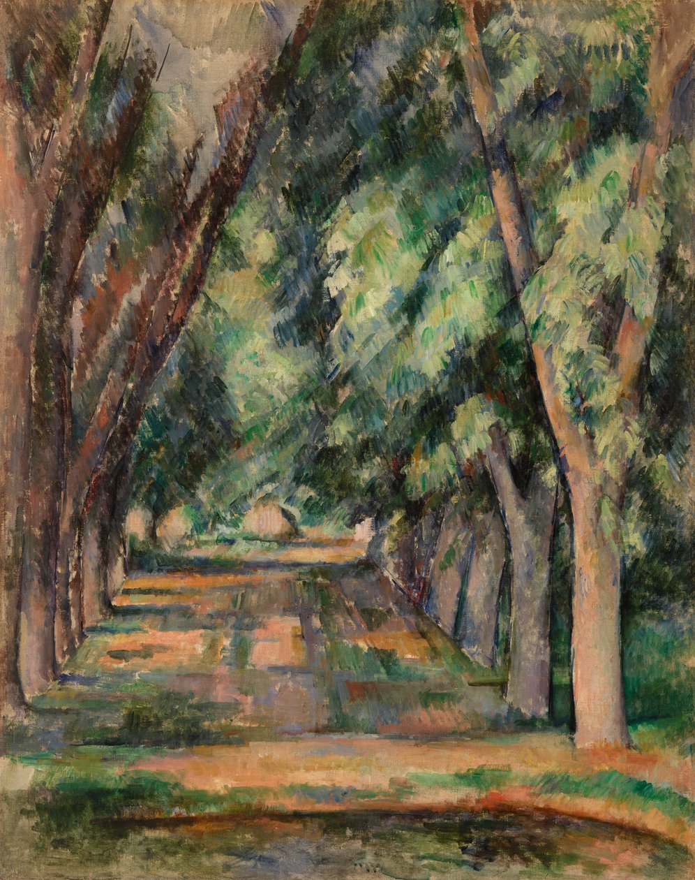 Aleja Kasztanowców w Jas de Bouffan, ok. 1888 r. autorstwa Paul Cézanne