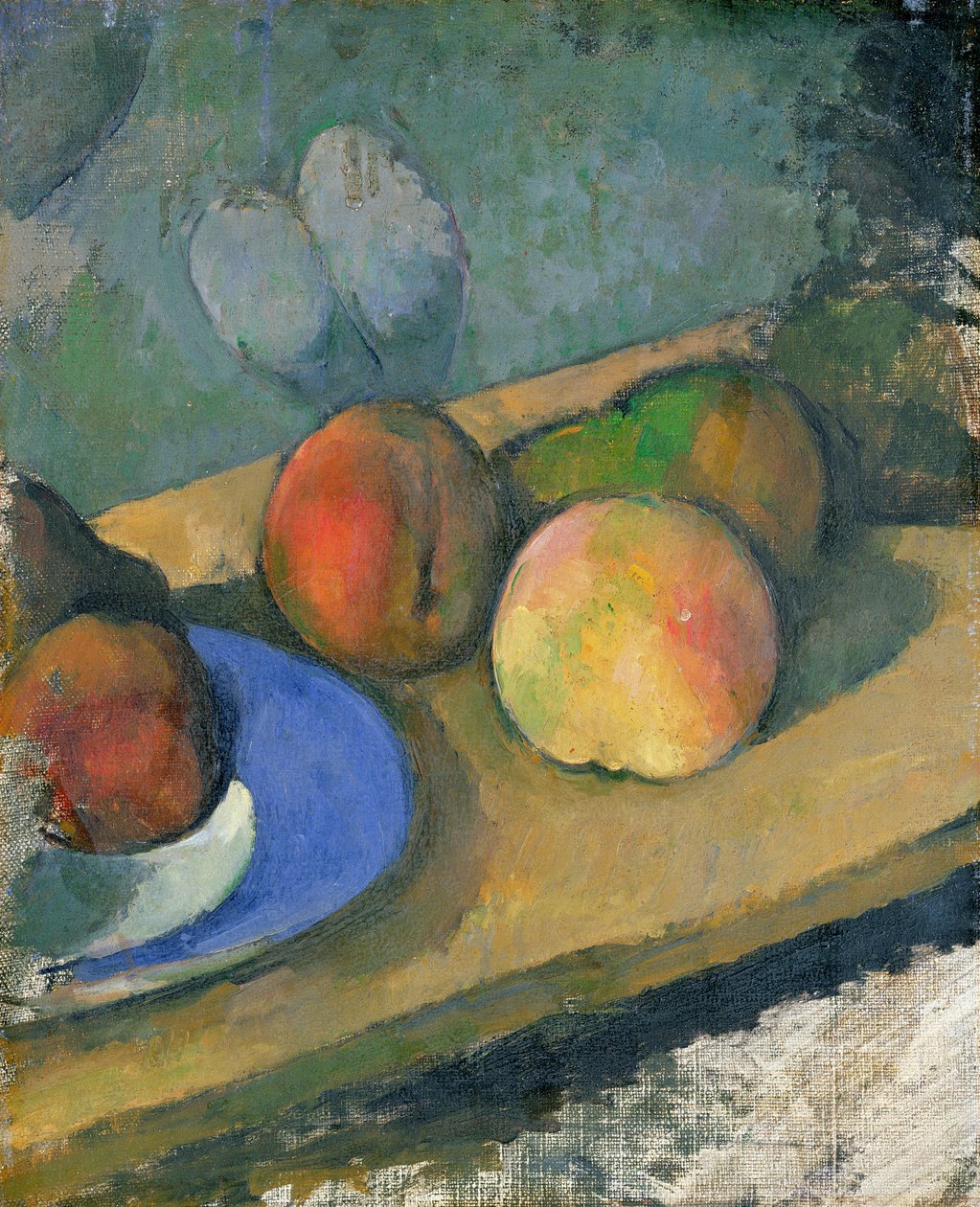 Niebieska płyta, 1879-82 autorstwa Paul Cézanne