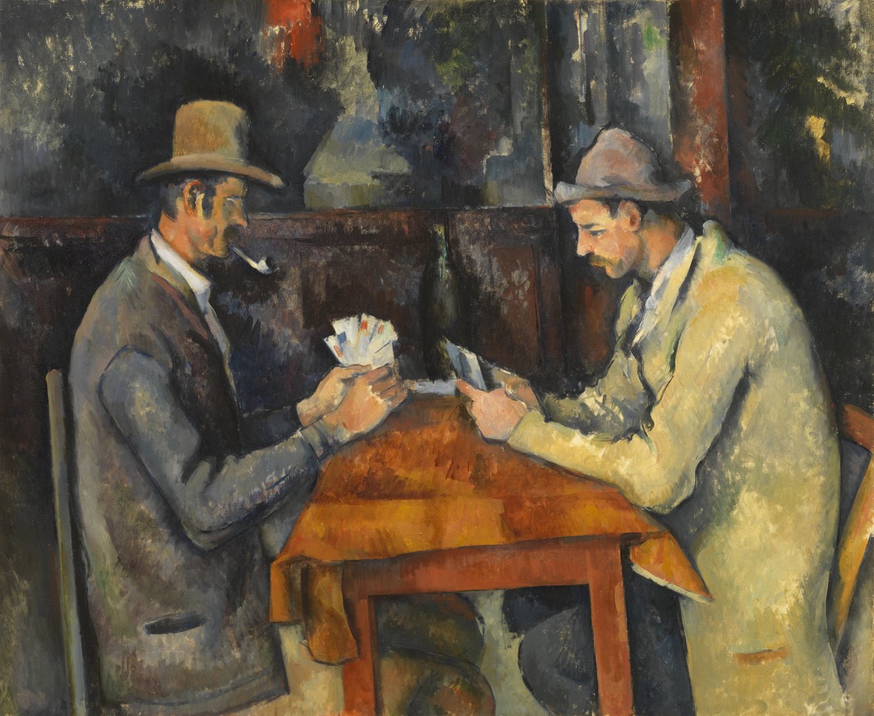 Gracze w karty, 1893-6 autorstwa Paul Cézanne