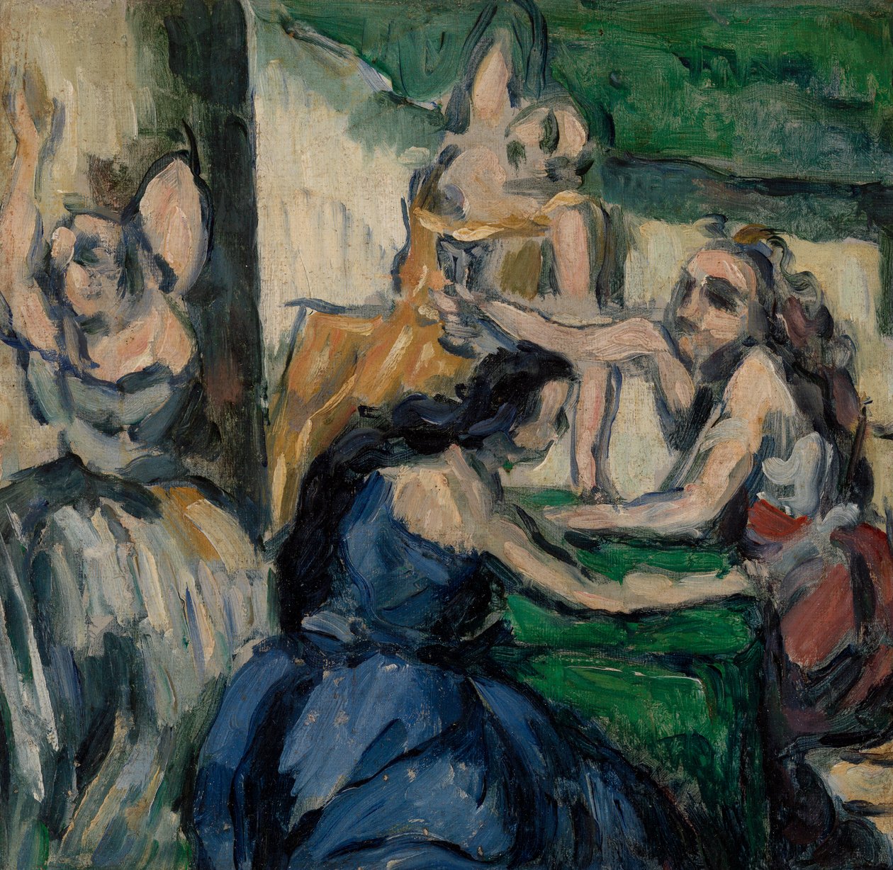 Kurtyzany, c.1867-68 autorstwa Paul Cézanne