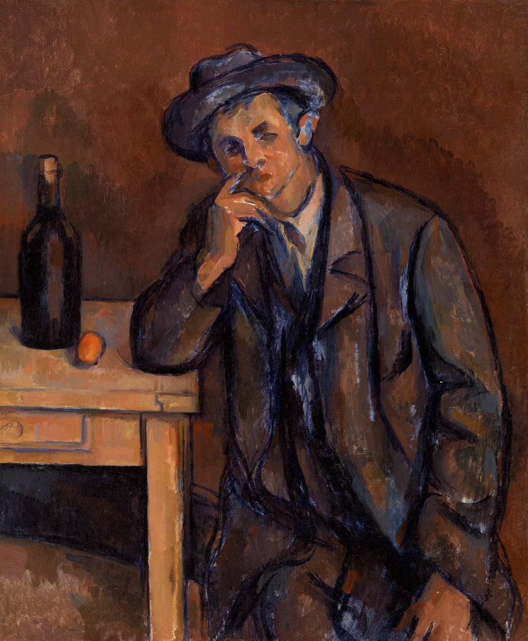 Pijący, 1891 autorstwa Paul Cézanne