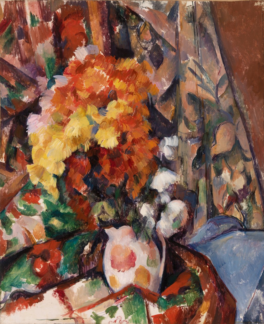 Wazon z kwiatami autorstwa Paul Cézanne