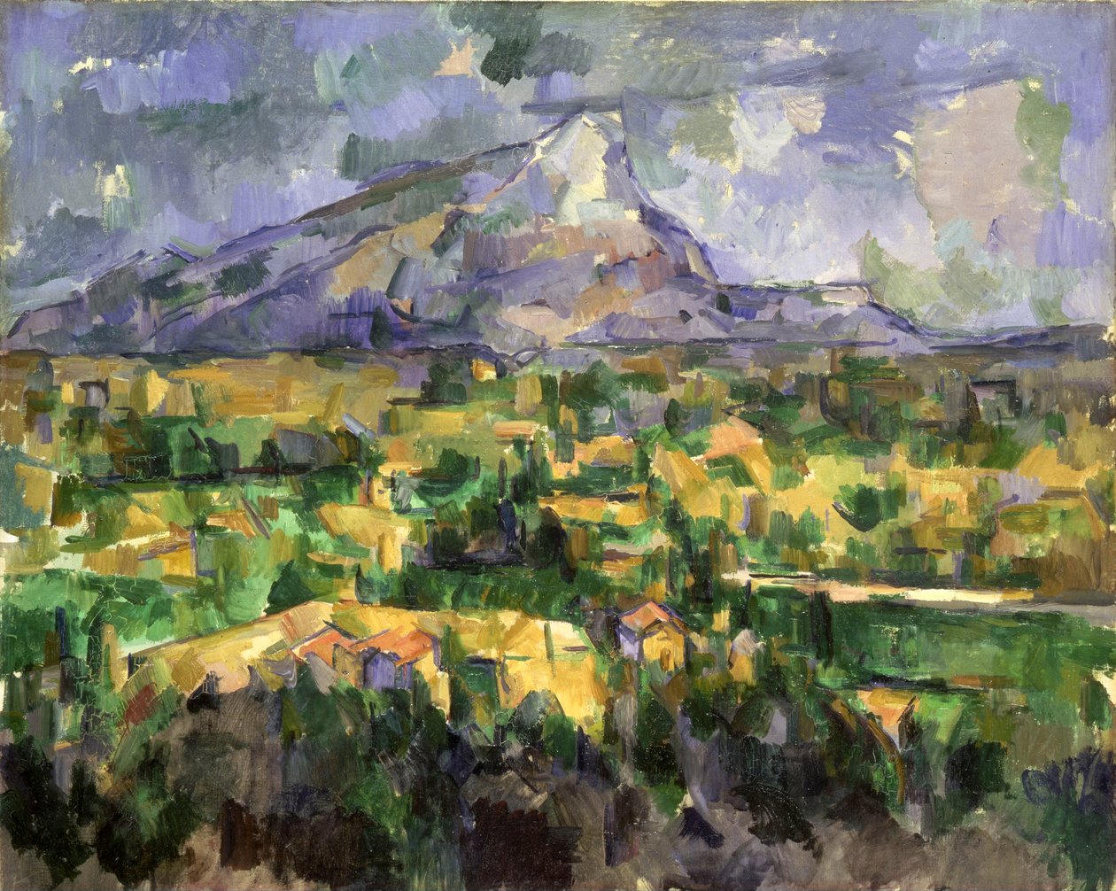 Mont Sainte-Victoire autorstwa Paul Cézanne