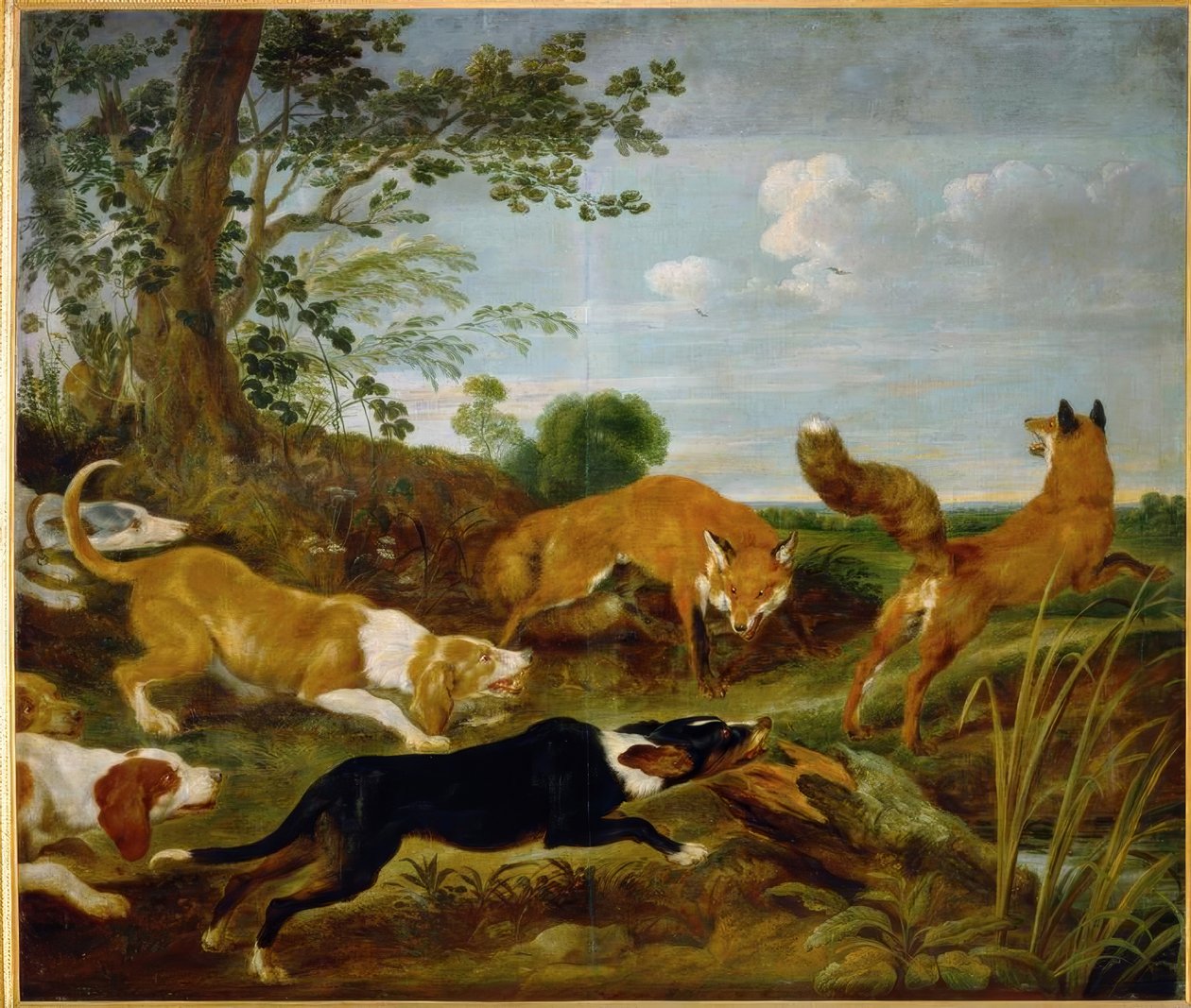 Polowanie na lisa. autorstwa Paul De Vos