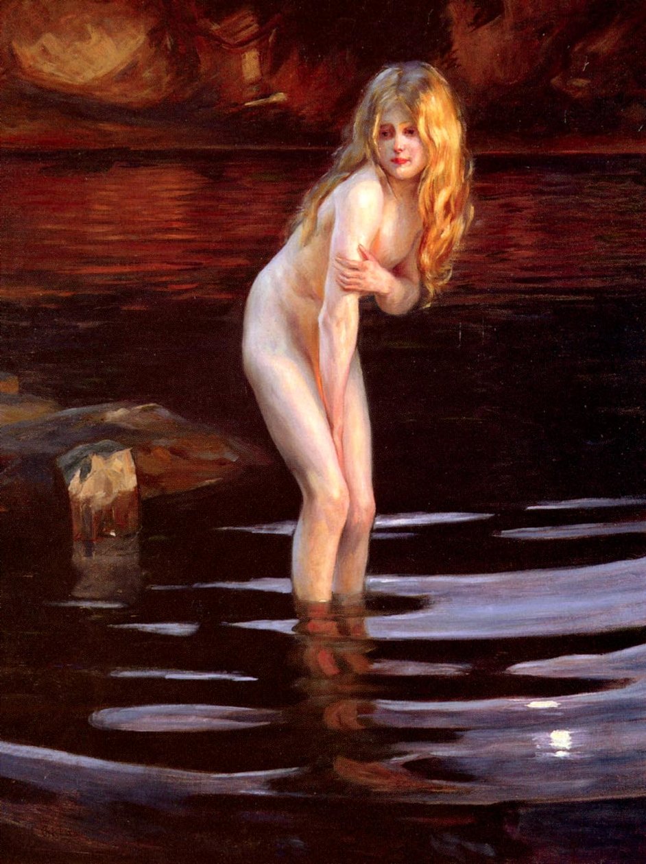 La Baigneusen autorstwa Paul Emile Chabas