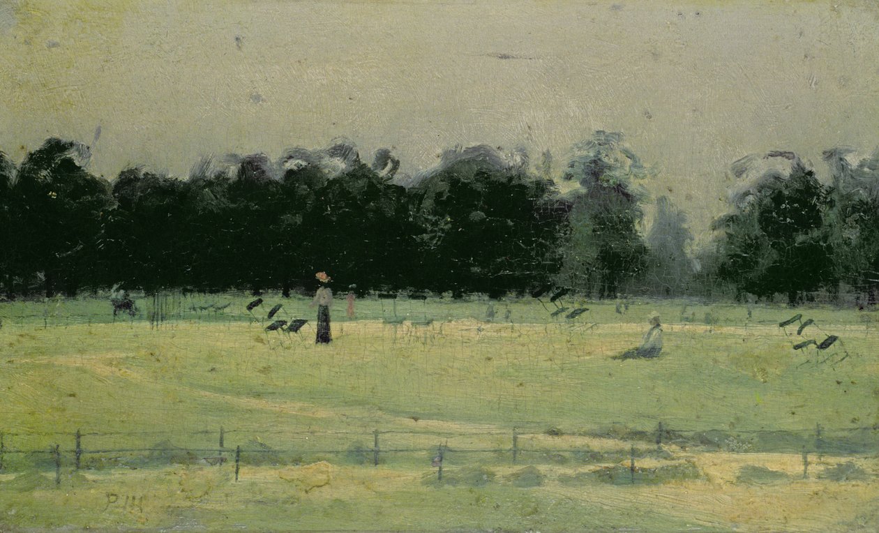 Kensington Gardens, w pobliżu pomnika Queens autorstwa Paul Fordyce Maitland