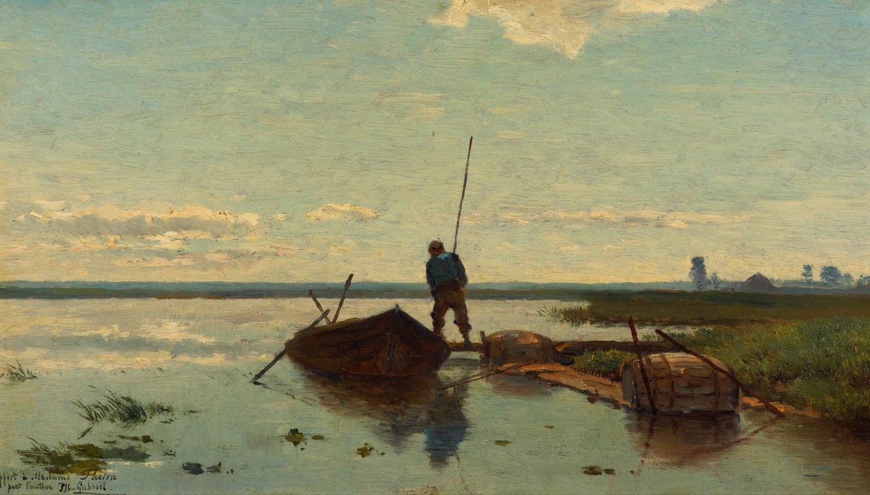 Krajobraz polderowy autorstwa Paul Joseph Constantin Gabriel