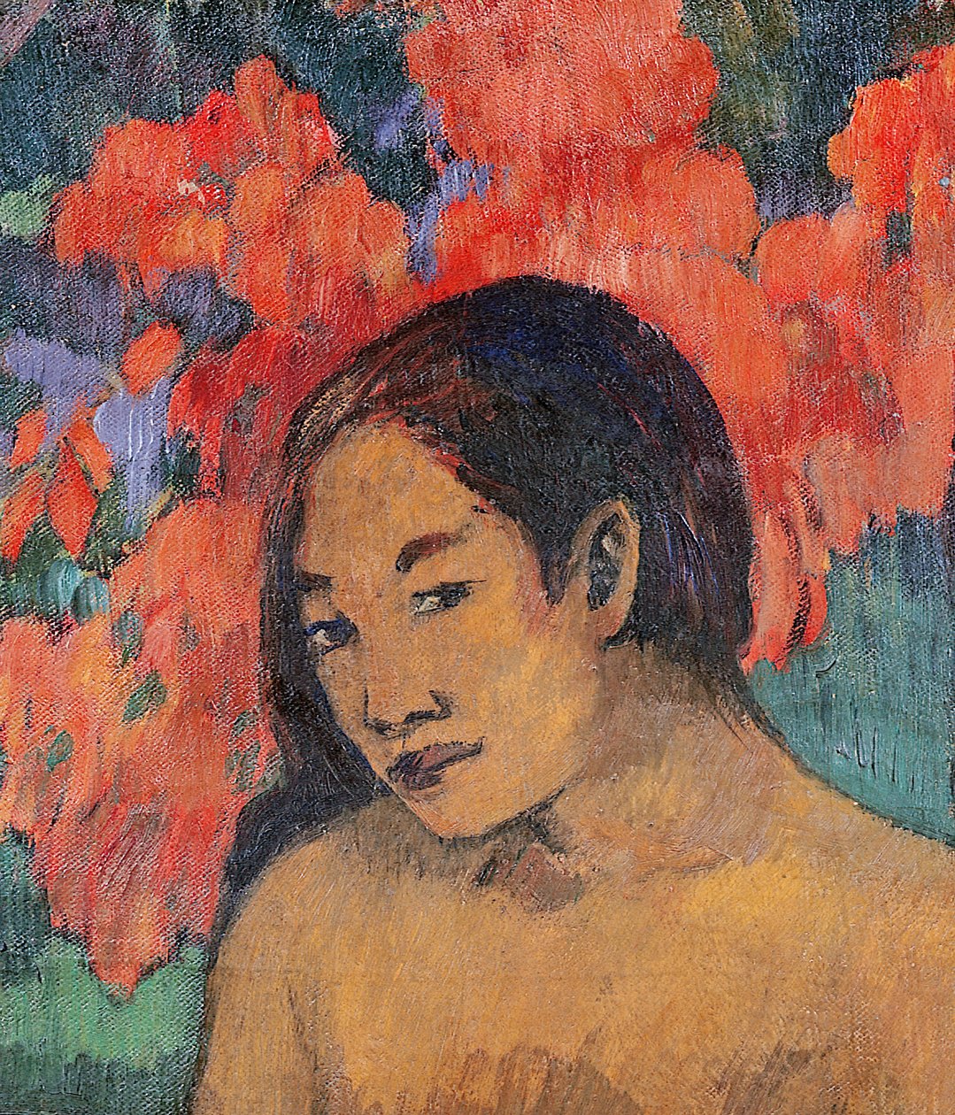 I złoto ich ciał, 1901 (detal 42678) autorstwa Paul Gauguin