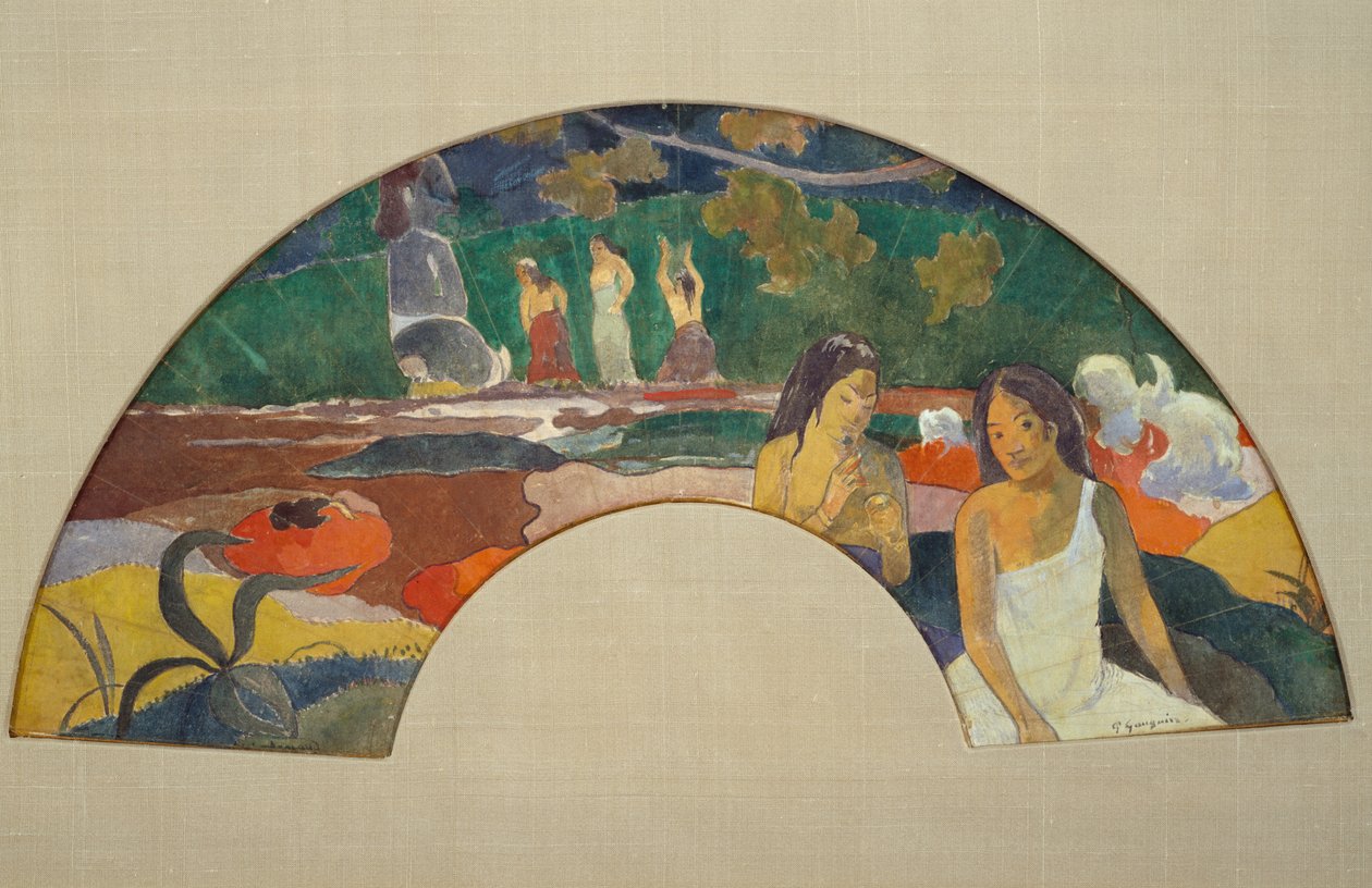 Strefa Radości II, 1894 (gwasz i wc na lnie) autorstwa Paul Gauguin