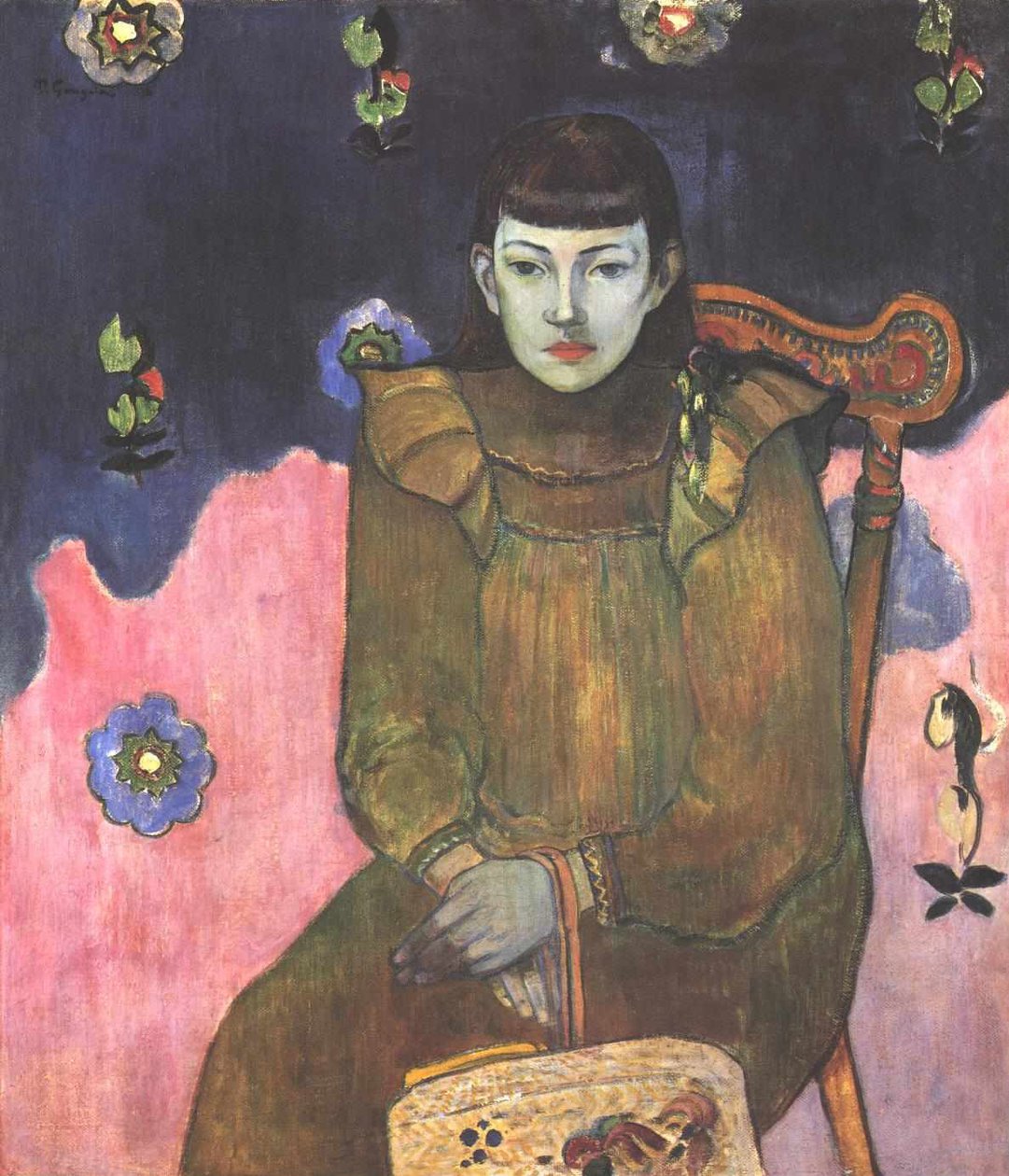 Portret Vaiite autorstwa Paul Gauguin