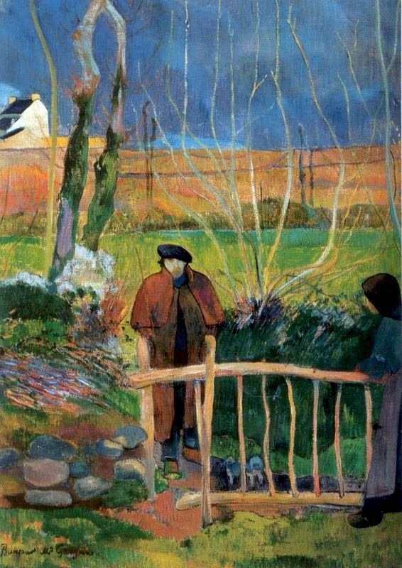 Witam panie Gauguin autorstwa Paul Gauguin