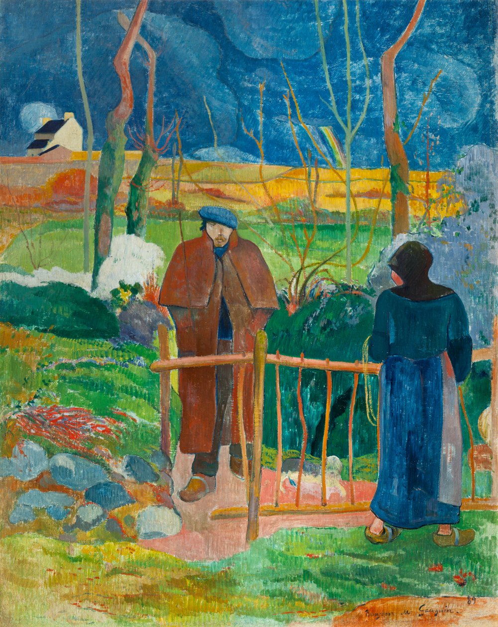 Witam, Monsieur Gauguin, 1889 autorstwa Paul Gauguin