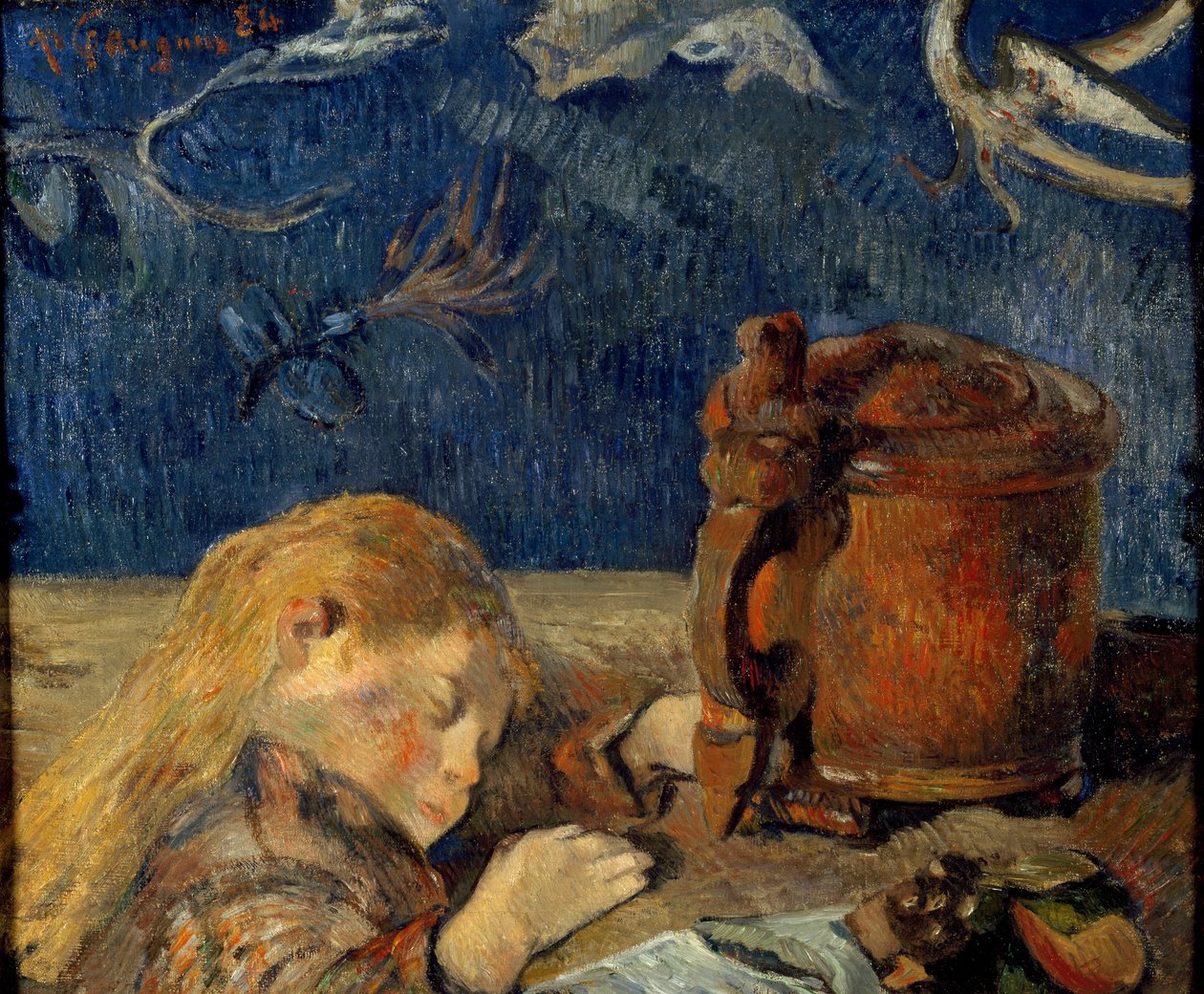 Clovis Gauguin, 1884 autorstwa Paul Gauguin