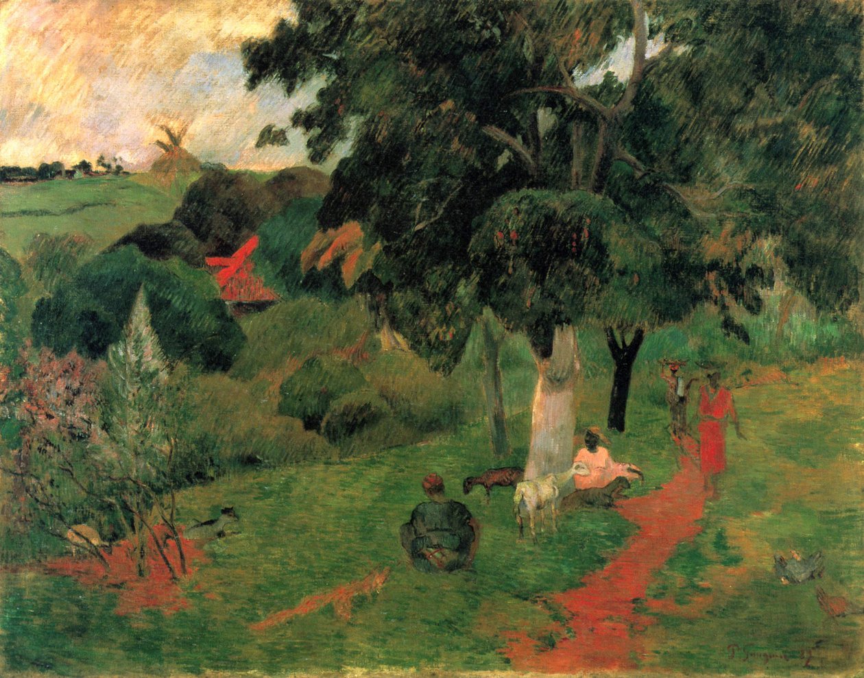 Przychodzę i odchodzę autorstwa Paul Gauguin