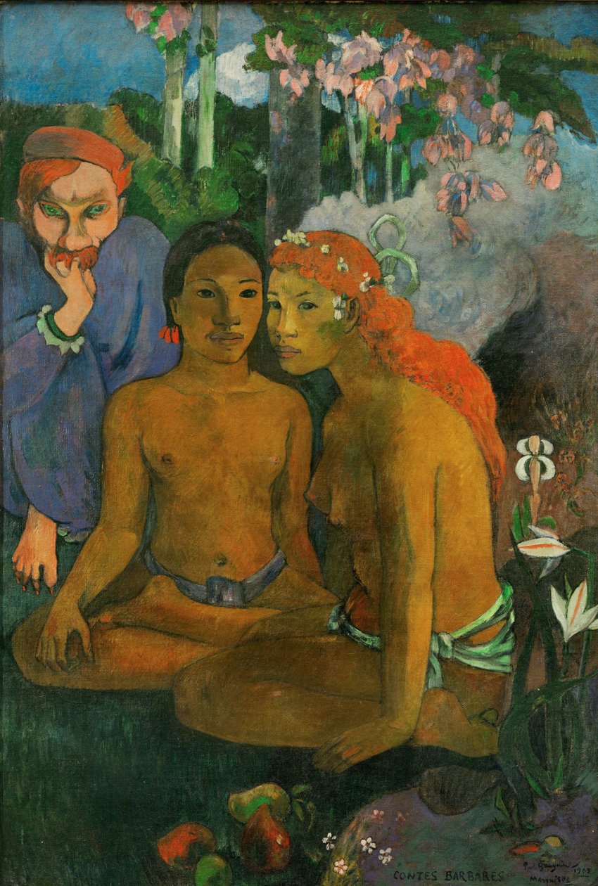 Opowieści barbarzyńców autorstwa Paul Gauguin