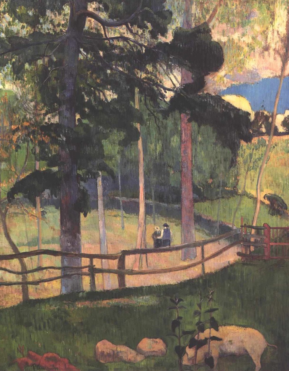 Spacer autorstwa Paul Gauguin
