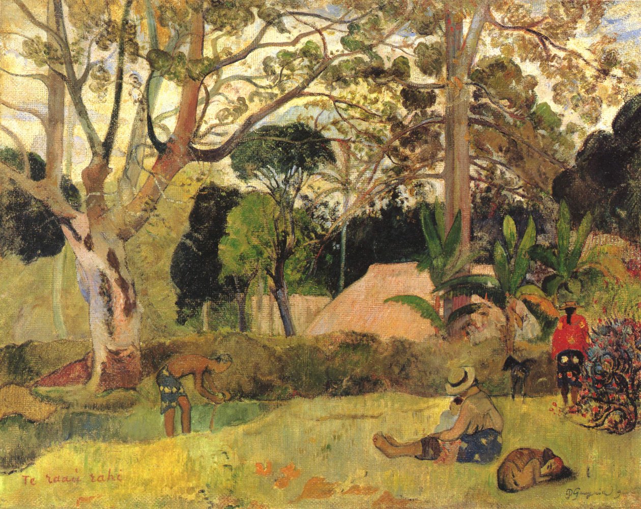 Wielkie drzewo III autorstwa Paul Gauguin