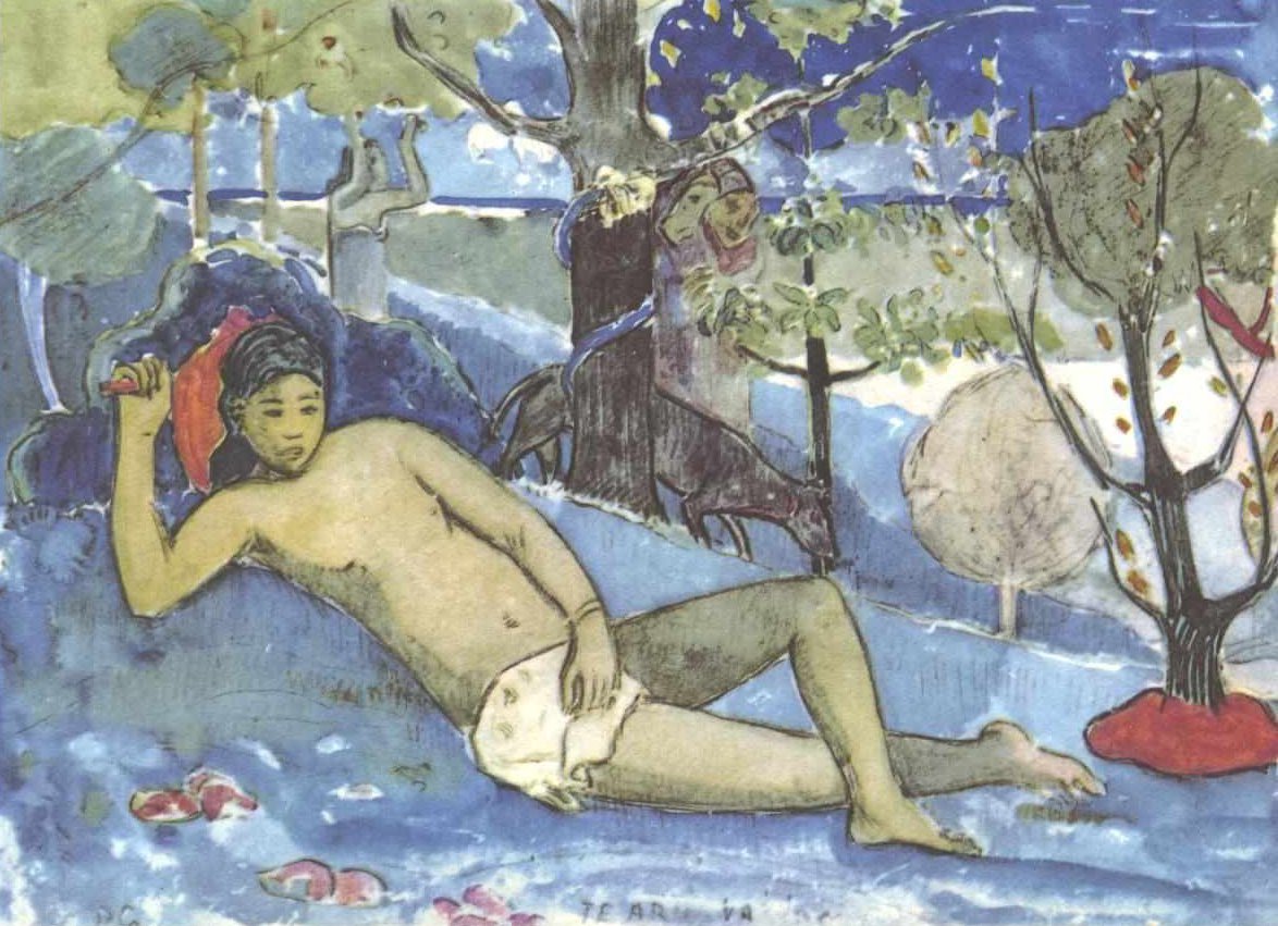 Królowa piękna autorstwa Paul Gauguin