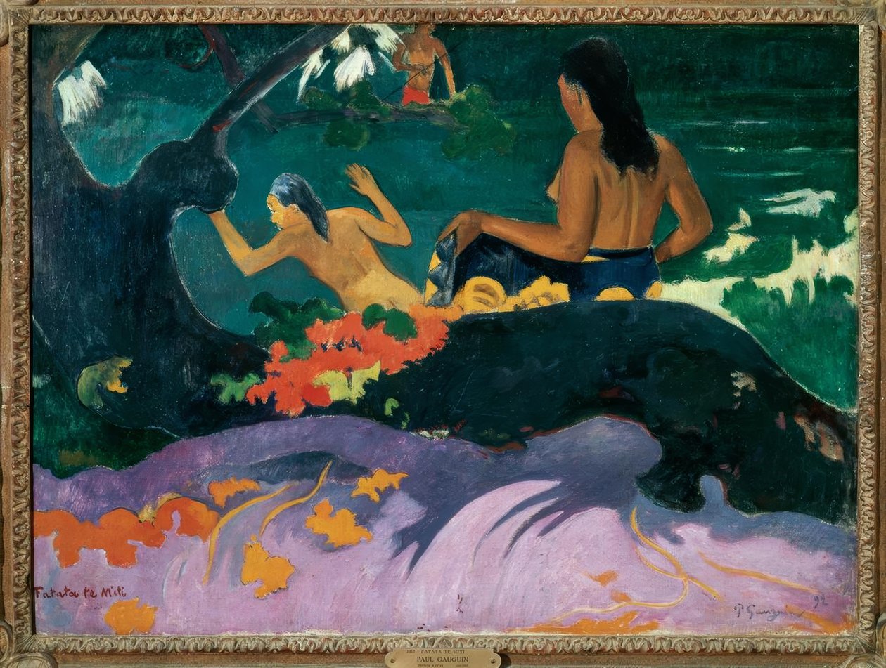 Dziewczyna cię przekupiła autorstwa Paul Gauguin