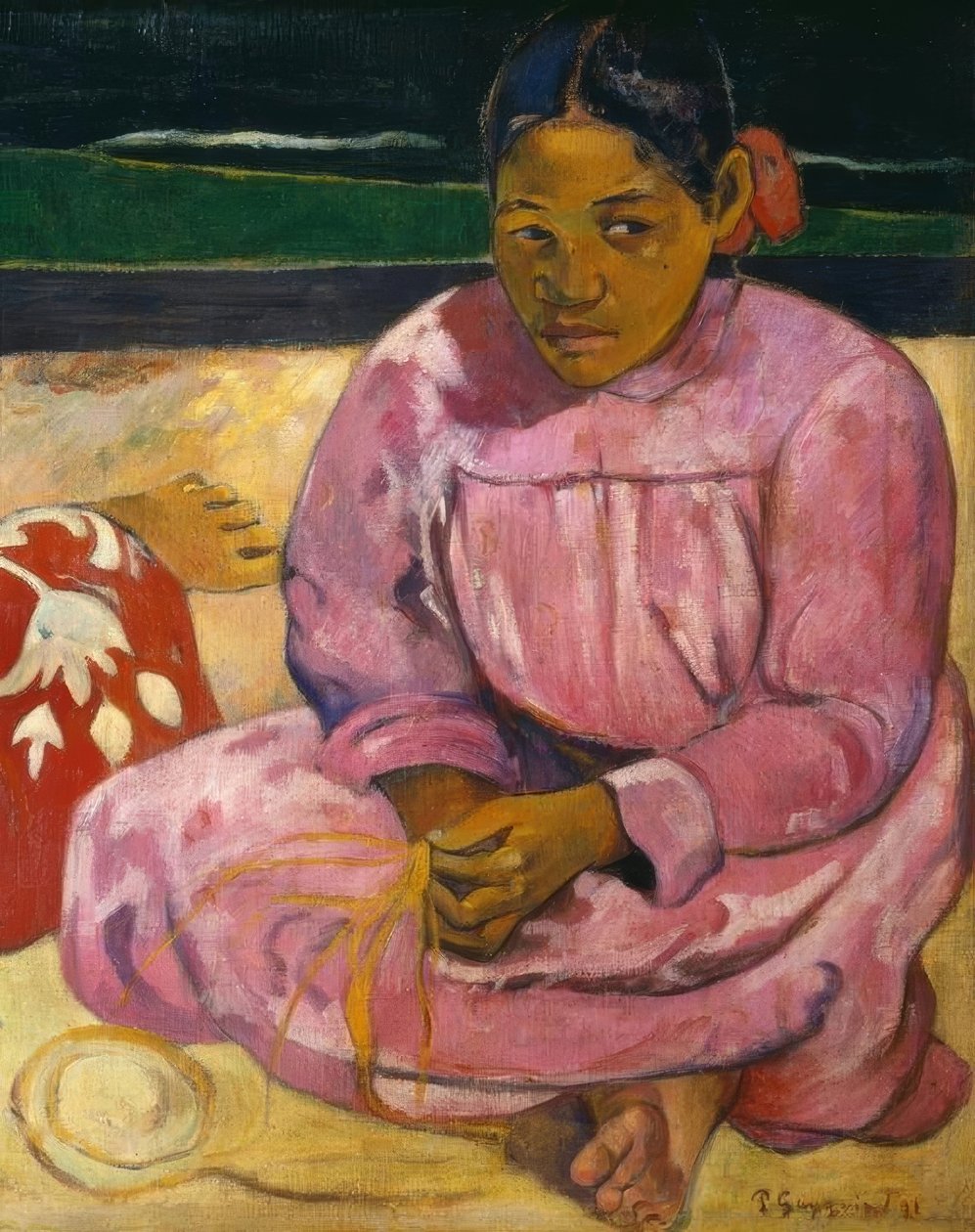 Kobiety na Tahiti autorstwa Paul Gauguin