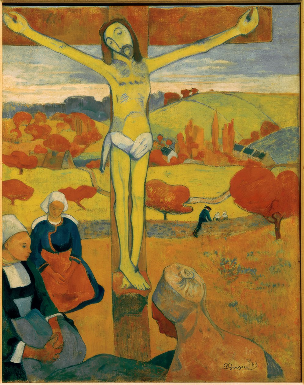 Ukrzyżowany Chrystus lub Żółty Chrystus autorstwa Paul Gauguin