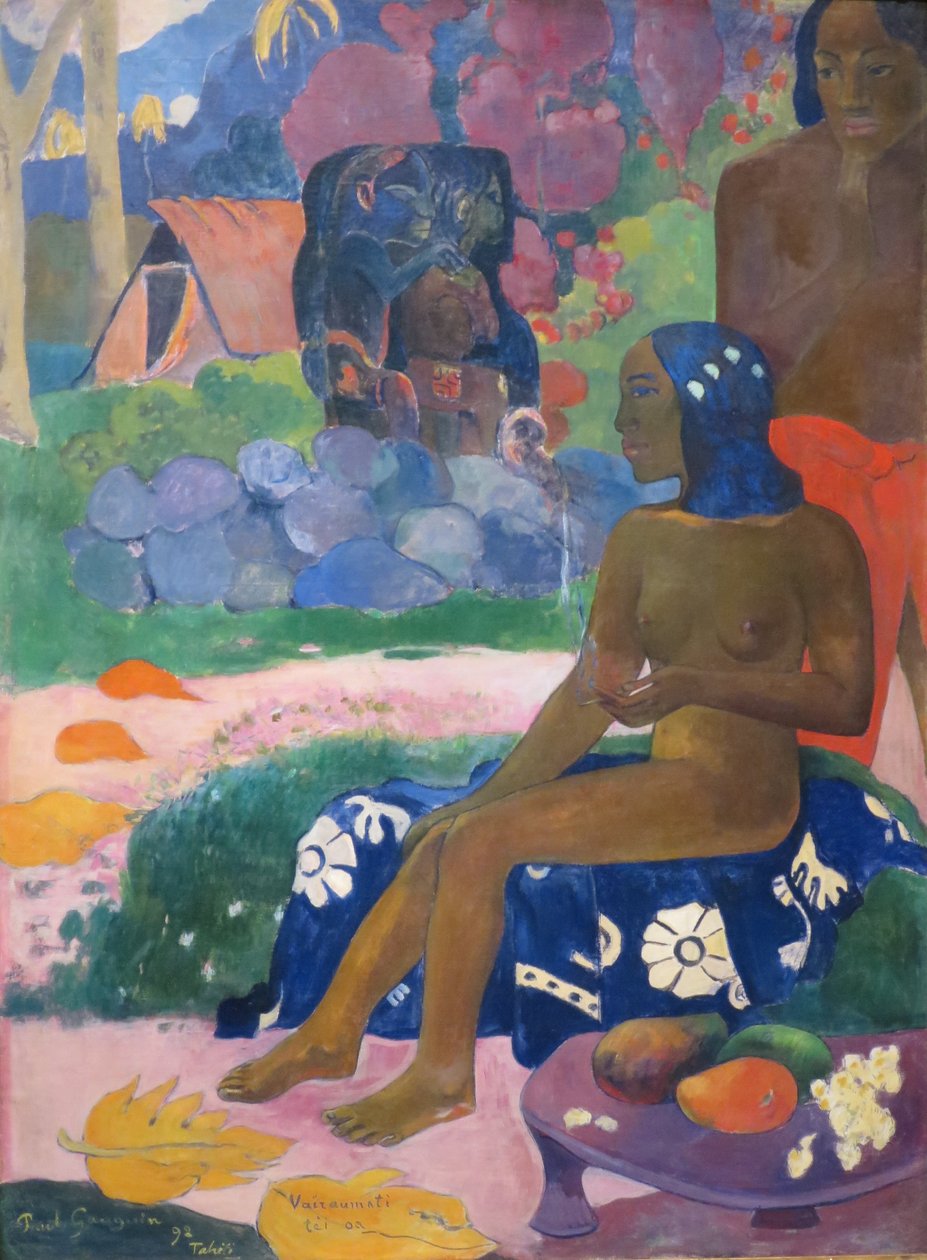Nazywa się Vairaumati autorstwa Paul Gauguin