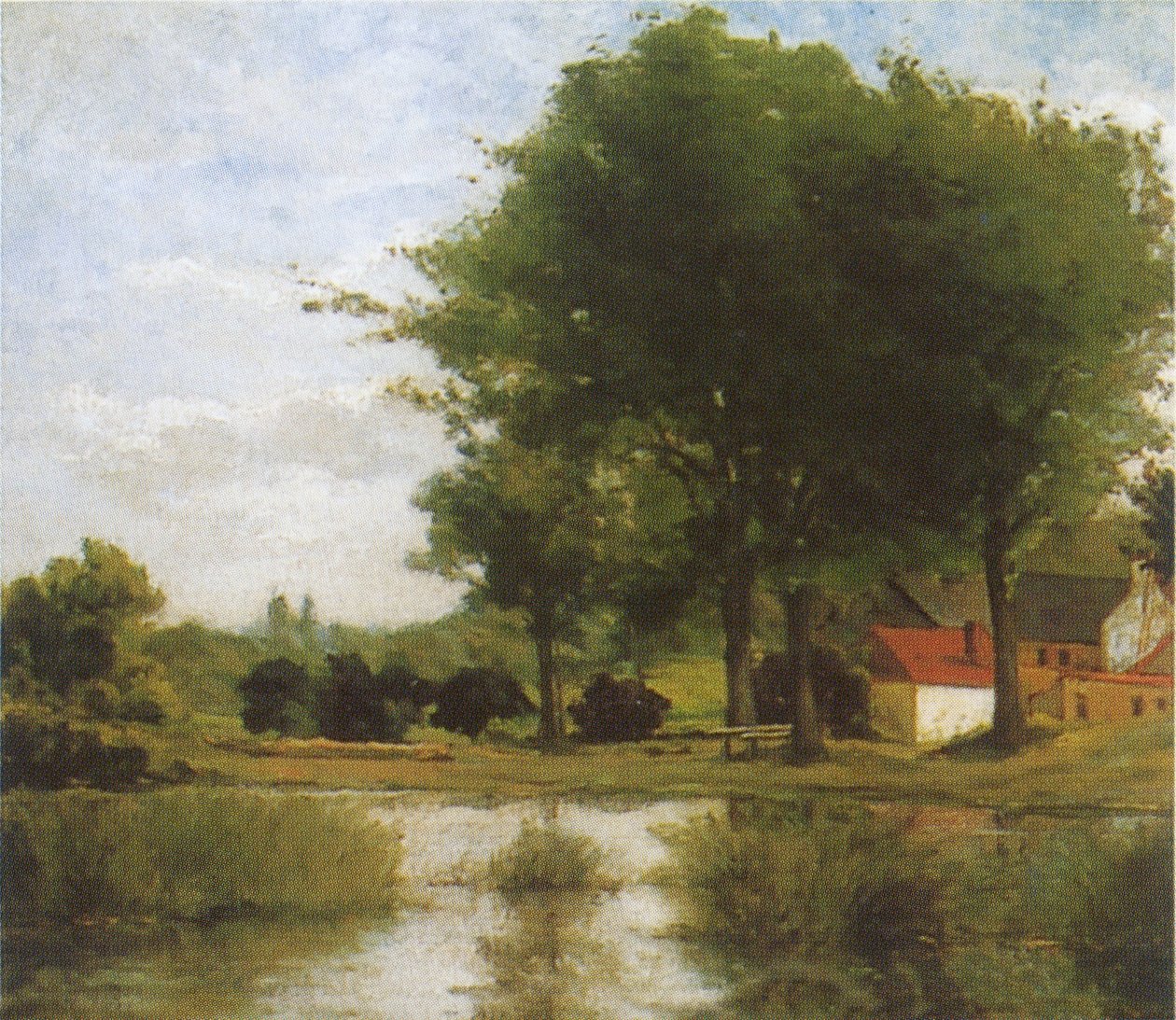 Krajobraz jesienią autorstwa Paul Gauguin