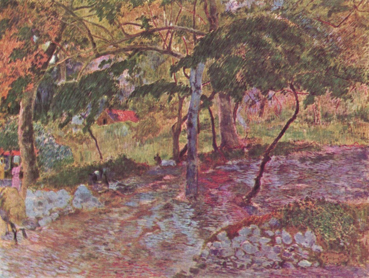 Krajobraz na Martynice autorstwa Paul Gauguin