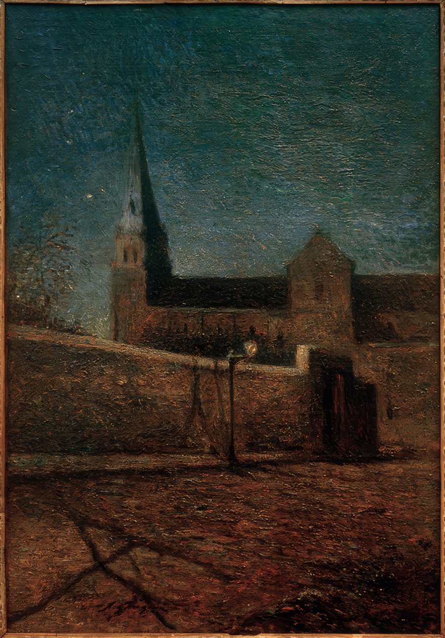 Kościół Vaugirard autorstwa Paul Gauguin