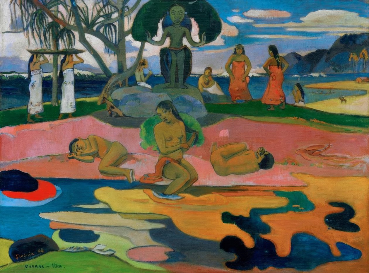 Bóg jest ciepły autorstwa Paul Gauguin