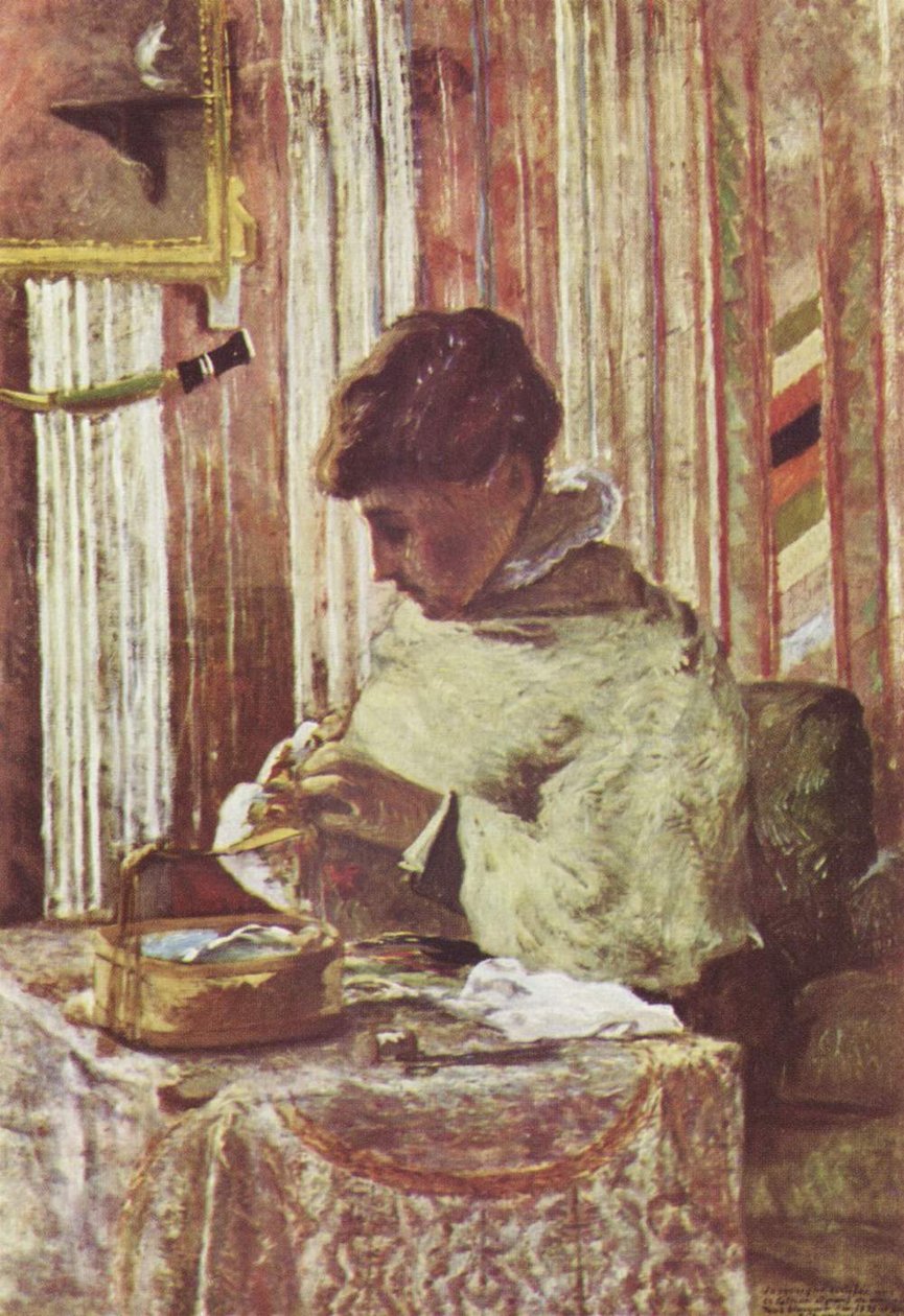 Mette Gauguin autorstwa Paul Gauguin