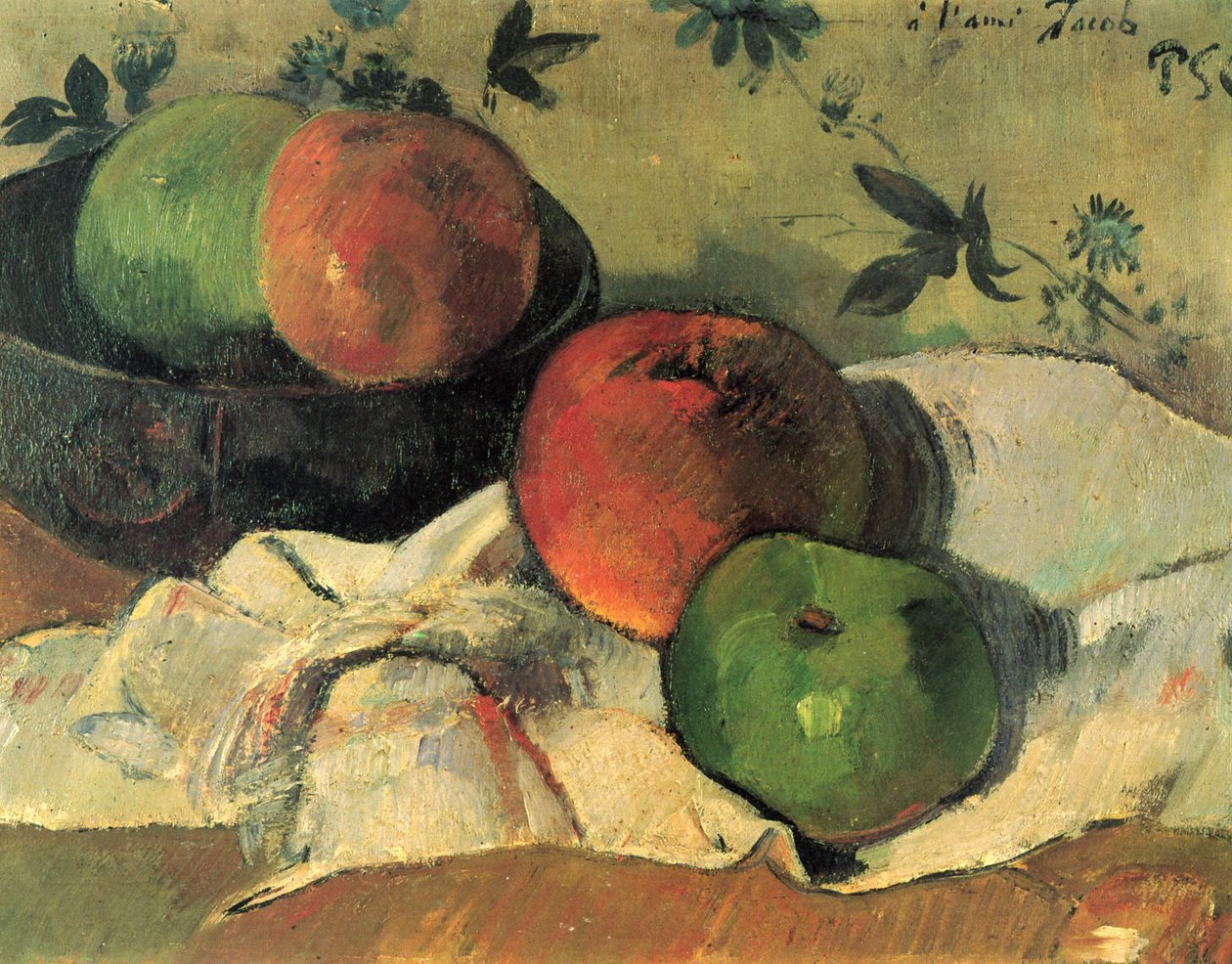 Martwa natura do przyjaciela Jacoba autorstwa Paul Gauguin