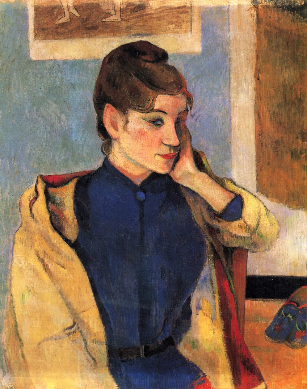 Portret Madelaine Bernard autorstwa Paul Gauguin