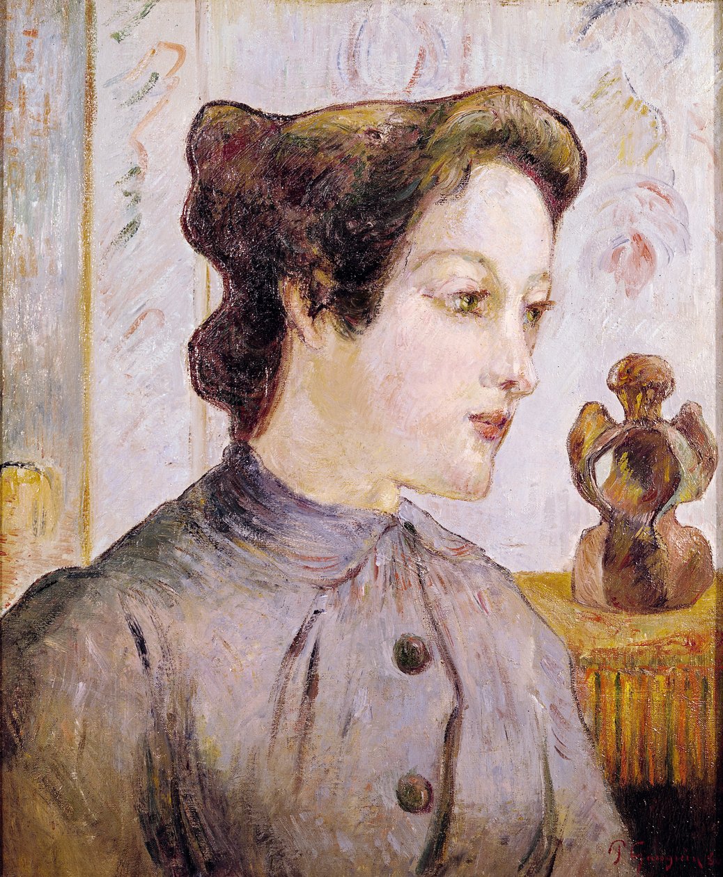 Portret młodej kobiety, 1886 autorstwa Paul Gauguin