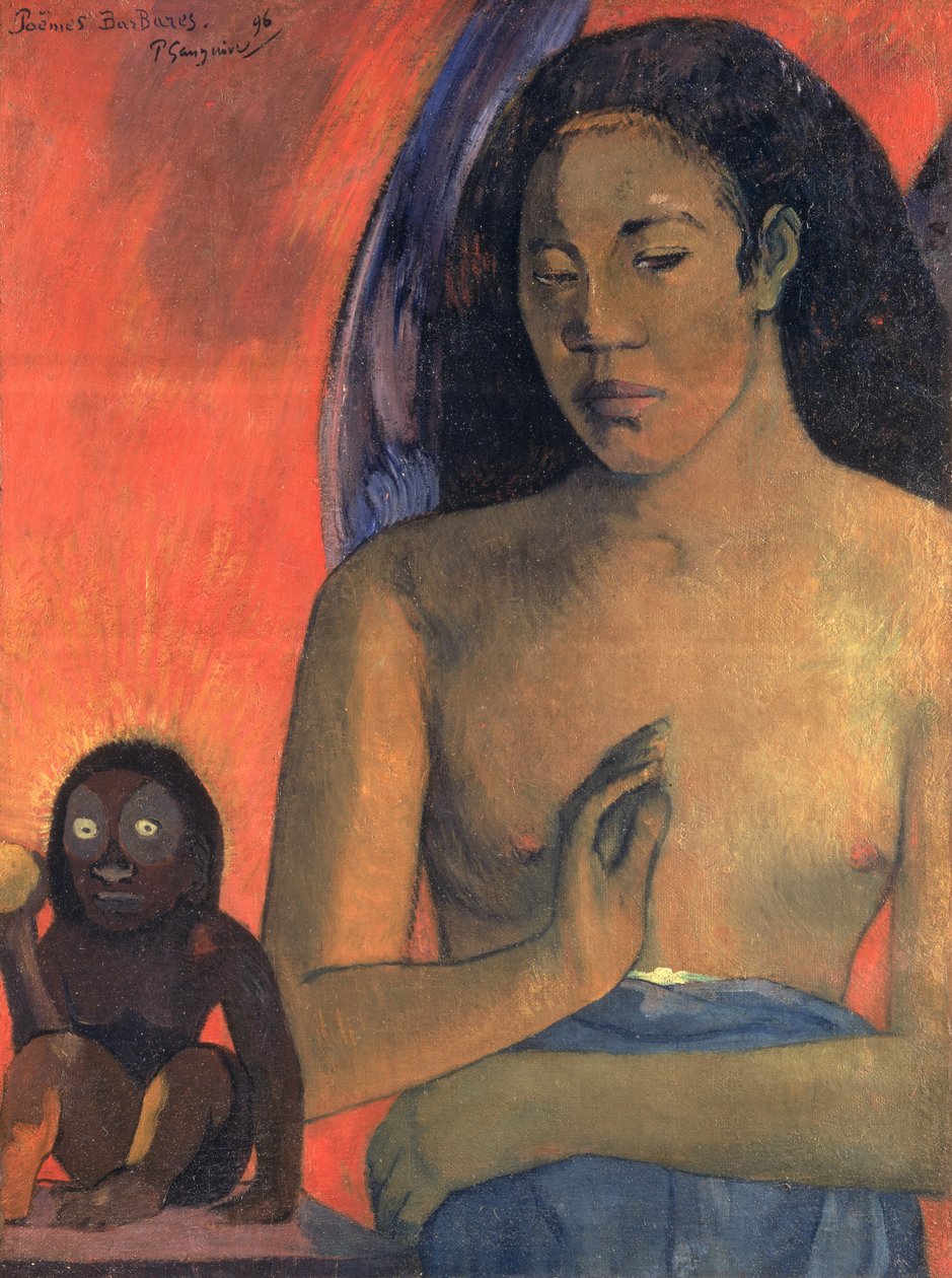 Dzikie wiersze, 1896 autorstwa Paul Gauguin