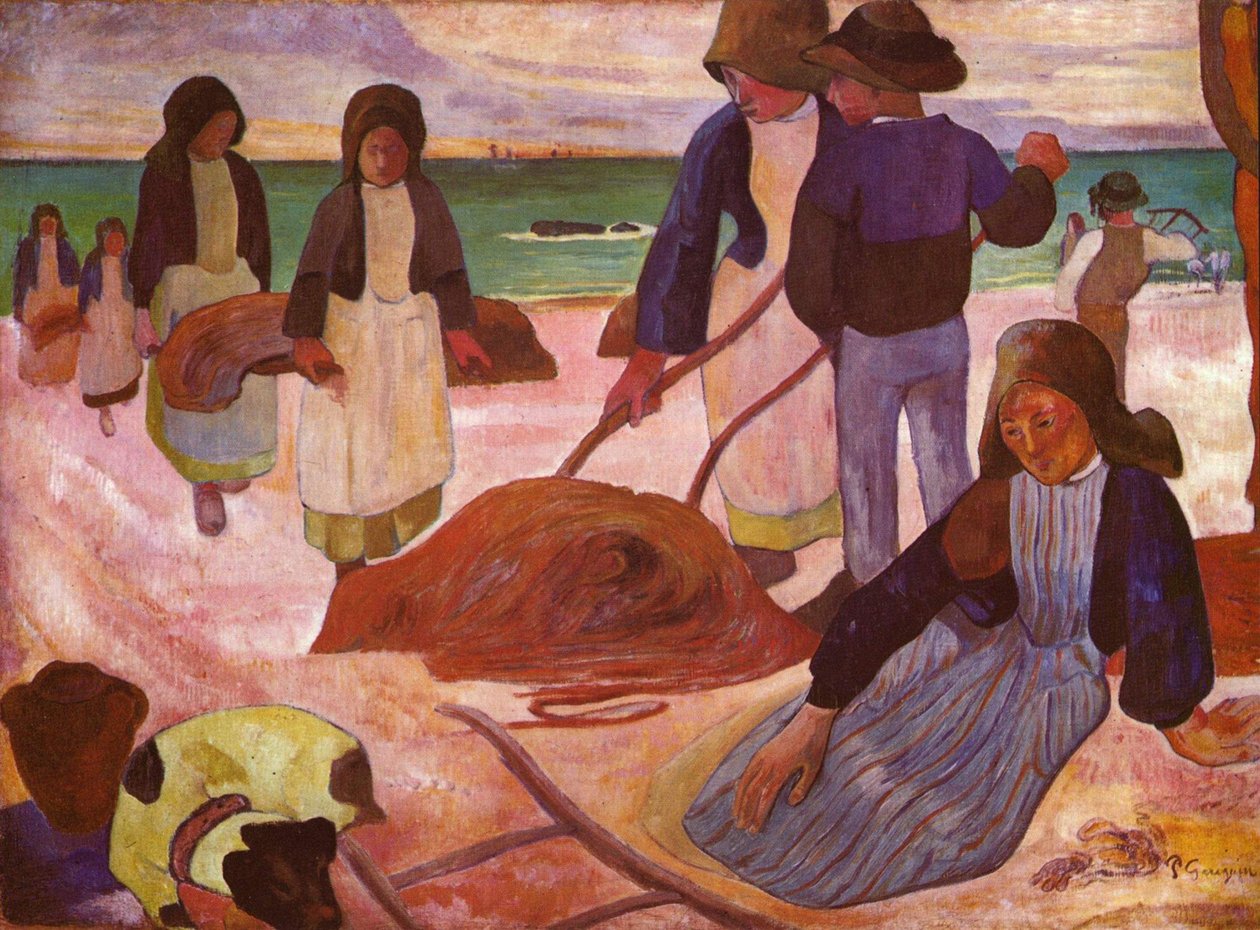 Zbieracze wodorostów autorstwa Paul Gauguin