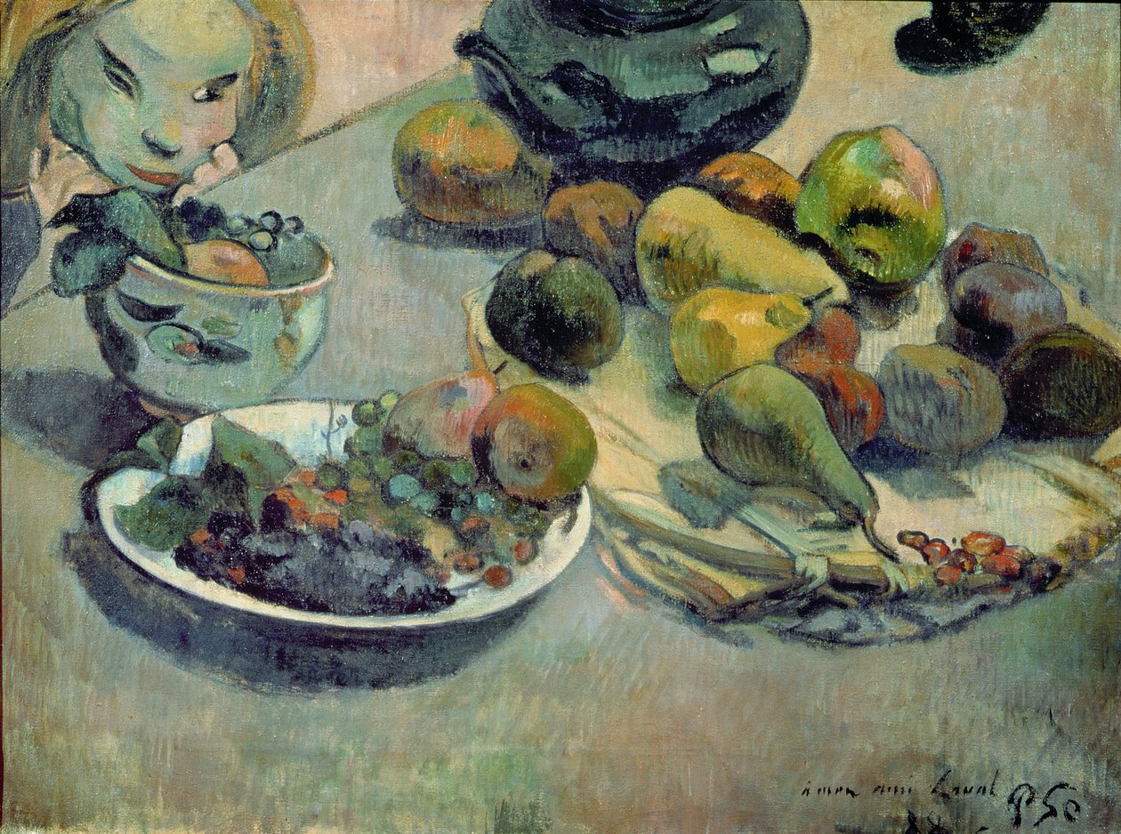 Martwa natura z owocami, 1888 autorstwa Paul Gauguin