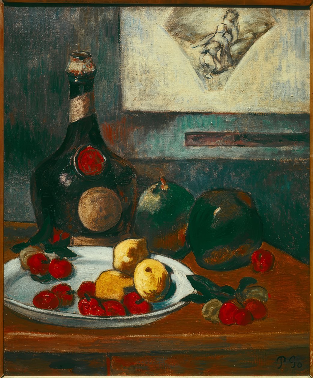 Martwa natura autorstwa Paul Gauguin