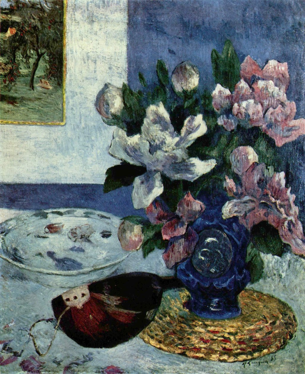 Martwa natura z mandoliną autorstwa Paul Gauguin