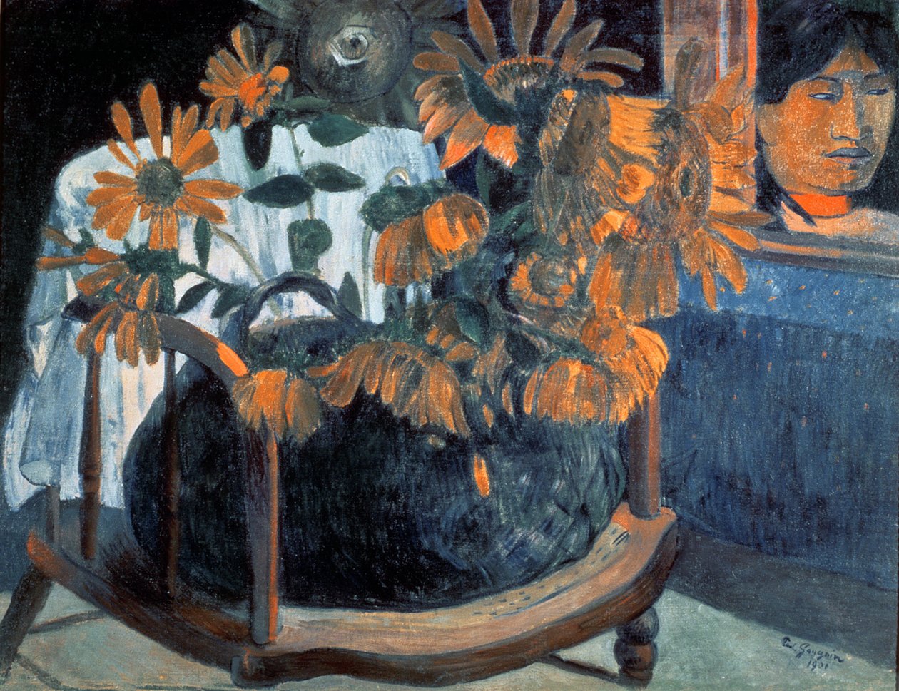 Słoneczniki, 1901 autorstwa Paul Gauguin