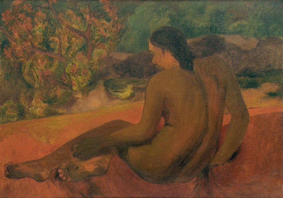 Tahitańska dziewczyna autorstwa Paul Gauguin