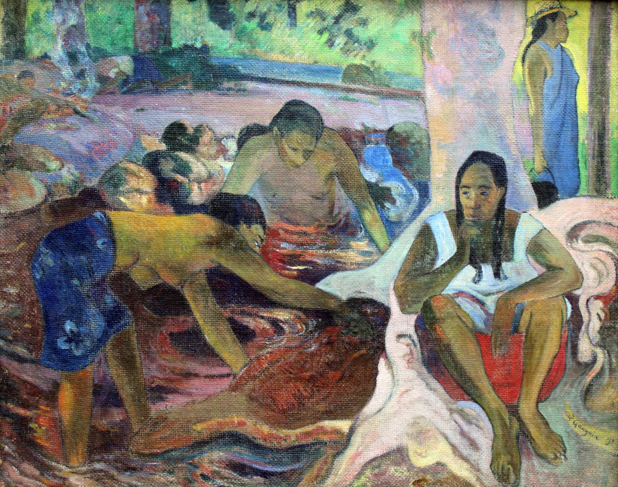 Tahitańskie rybaczki autorstwa Paul Gauguin