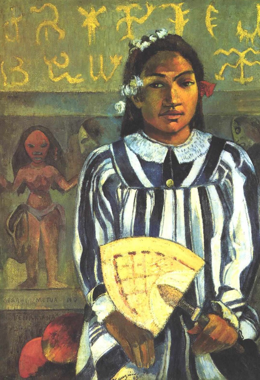 Tehamana ma wielu przodków autorstwa Paul Gauguin