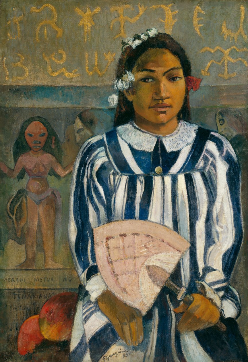 Przodkowie Tehamana autorstwa Paul Gauguin