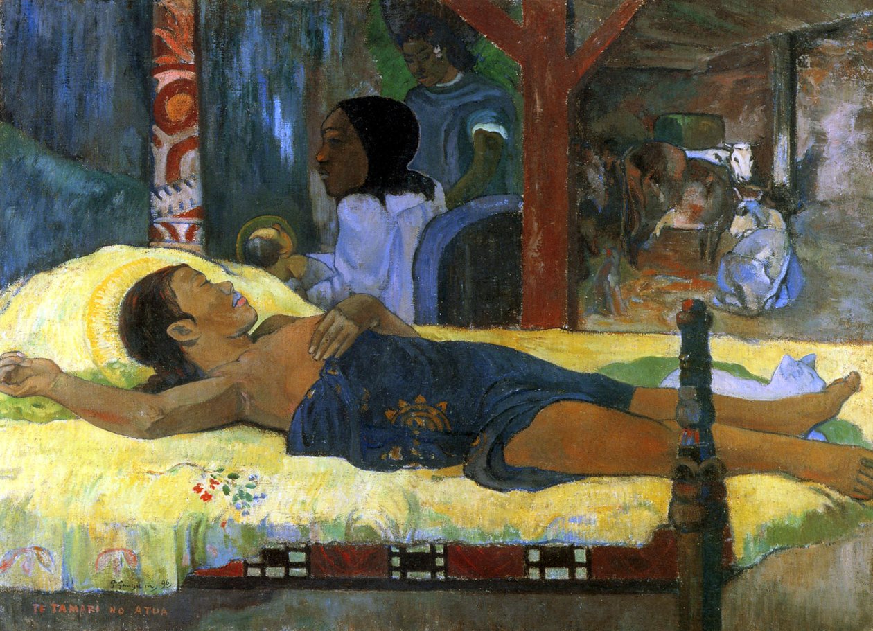 Narodziny Chrystusa, 1896 autorstwa Paul Gauguin
