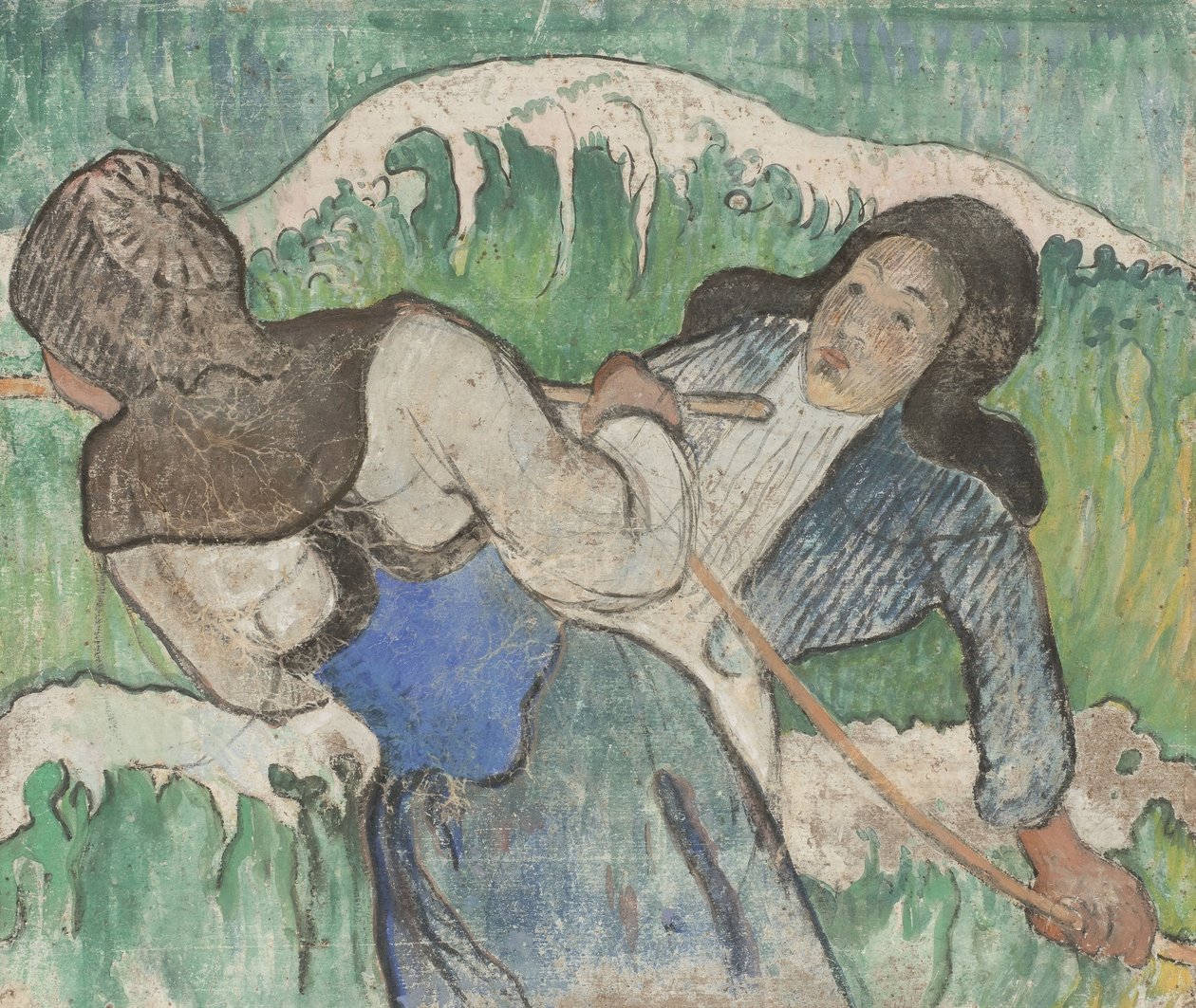 Zbieracze wodorostów autorstwa Paul Gauguin