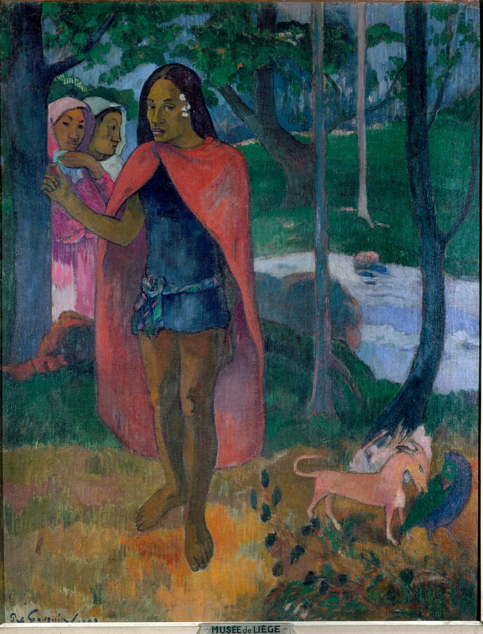 Czarownik z Hiva Oa, 1902 autorstwa Paul Gauguin
