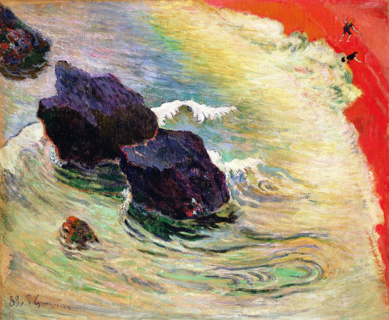 Fala autorstwa Paul Gauguin