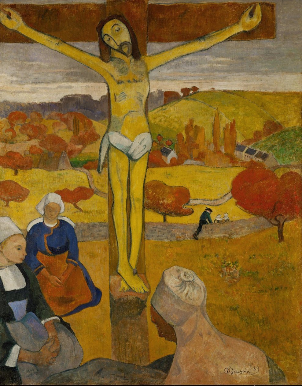 Żółty Chrystus autorstwa Paul Gauguin